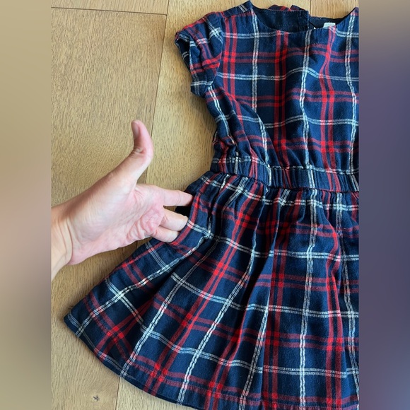 Crewcuts Bow Back Plaid Dress - Picture 3 of 7